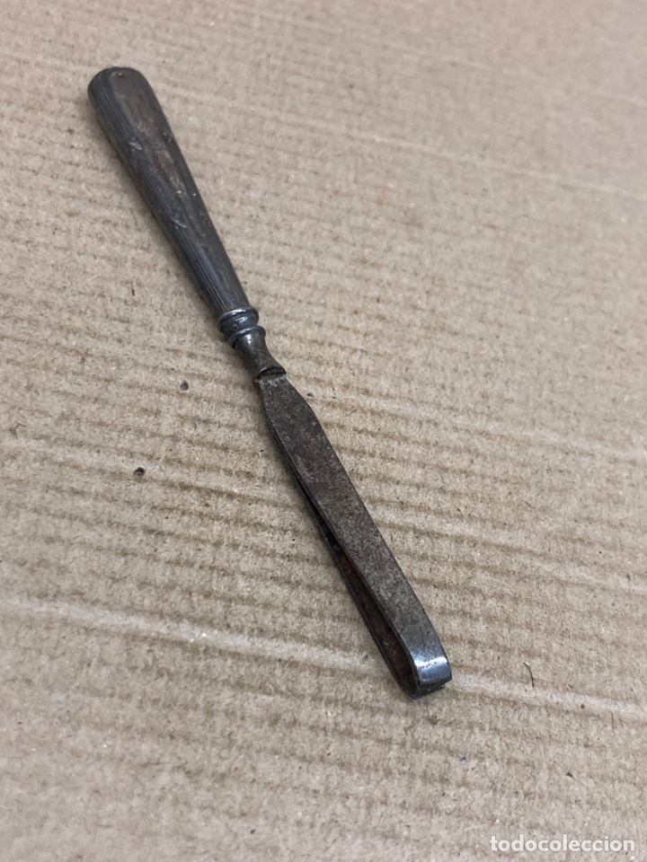 Antig&uuml;edades: Pinza de plata antigua - Foto 2