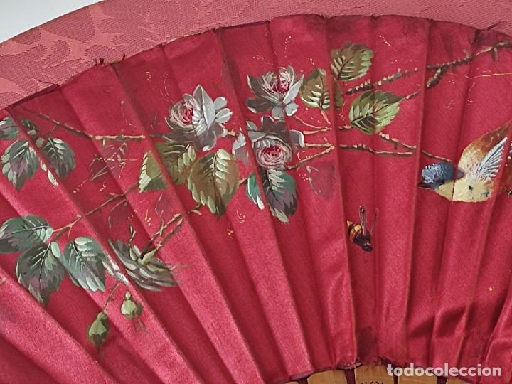 Antig&uuml;edades: Abanico Peric&oacute;n en su abaniquera - Foto 3