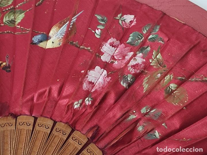 Antig&uuml;edades: Abanico Peric&oacute;n en su abaniquera - Foto 4