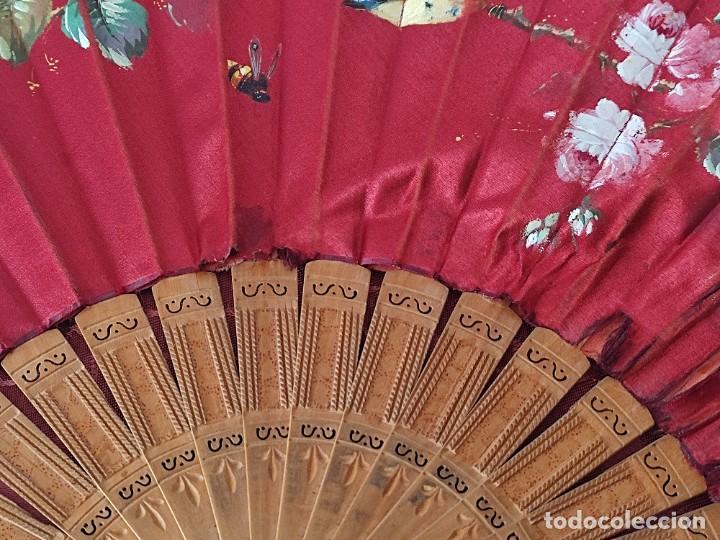 Antig&uuml;edades: Abanico Peric&oacute;n en su abaniquera - Foto 6