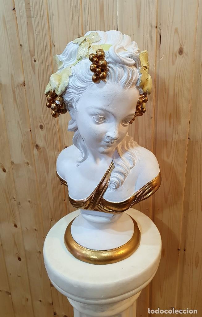 Antig&uuml;edades: COLUMNA CON BUSTO - Foto 2
