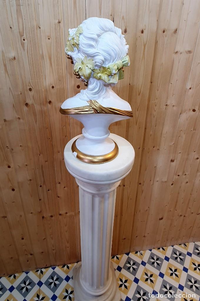 Antig&uuml;edades: COLUMNA CON BUSTO - Foto 5