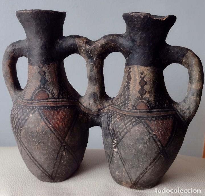 Antig&uuml;edades: Doble vasija Berber siglo 19 - Foto 1