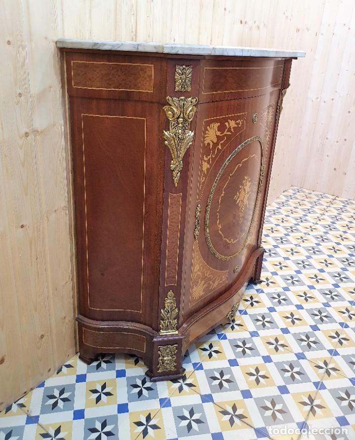 Antig&uuml;edades: ENTREDOS APARADOR CON MARMOL - Foto 4