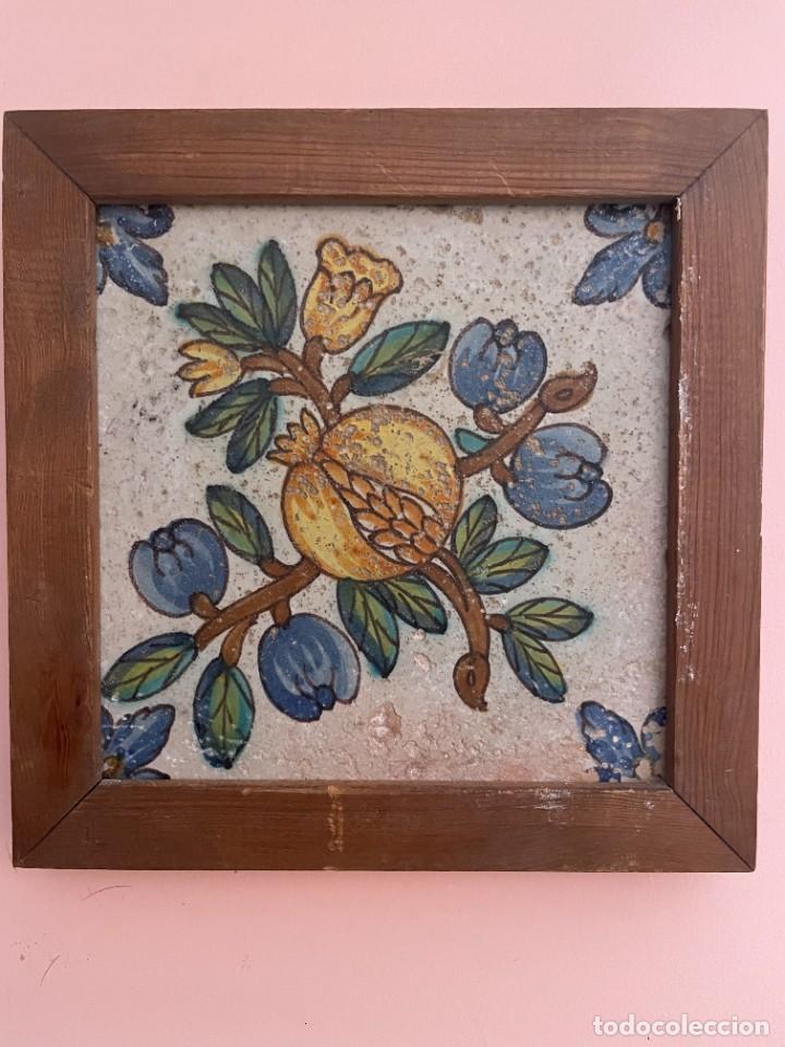 Antig&uuml;edades: Azulejo antiguo valenciano granada - Foto 1