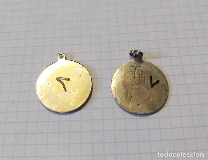 Antig&uuml;edades: 2 medallas religiosas - Foto 2