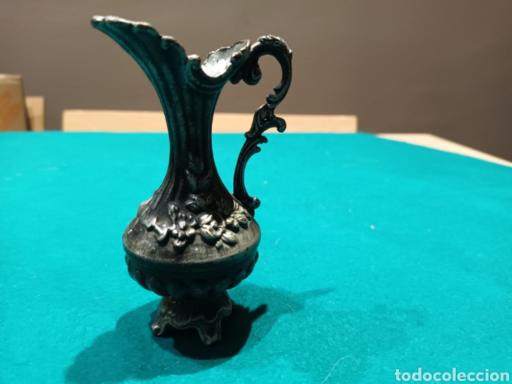 Antig&uuml;edades: JARR&Oacute;N DE CALAMINA EN COLOR METAL ( - Foto 2