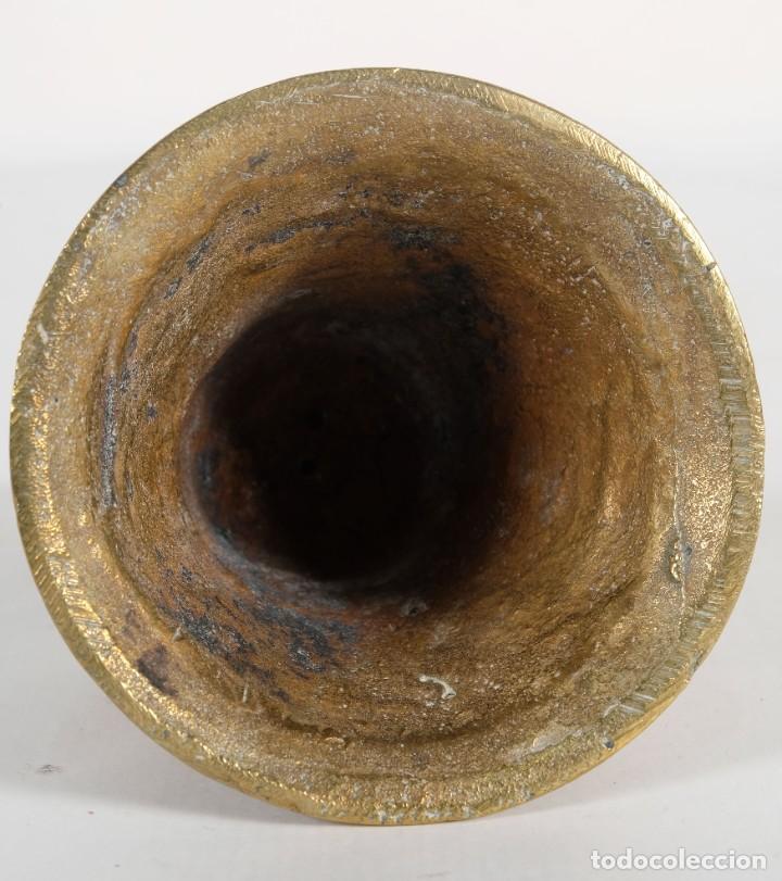 Antig&uuml;edades: Campana en bronce siglo XIX - Foto 6