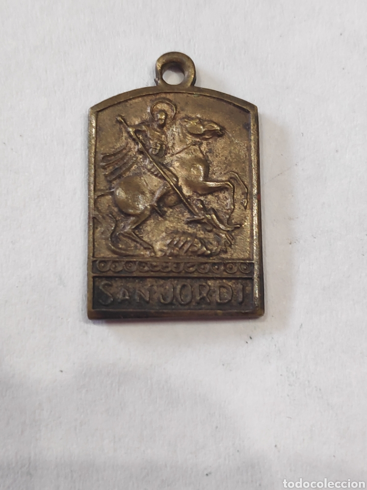 Antig&uuml;edades: Medalla de Sant Jordi - Foto 1