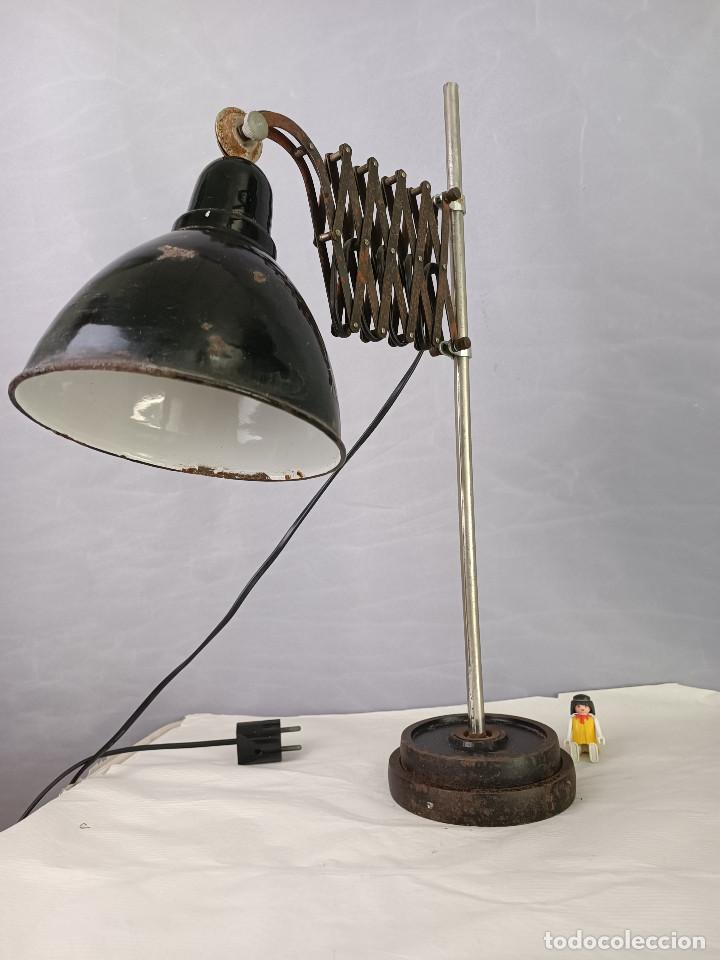 Antig&uuml;edades: Lampara atellier circa 1930 - Foto 6