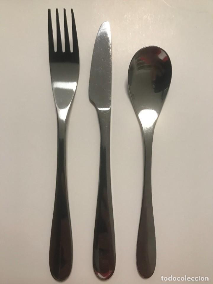 Antig&uuml;edades: CUBERTERIA AMERICAN AIRLINES, TENEDOR, CUCHILLO, CUCHARA