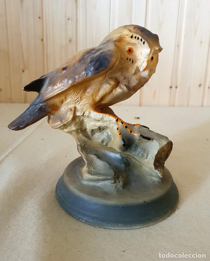 Antig&uuml;edades: FIGURA BUO DE RESINA - Foto 1