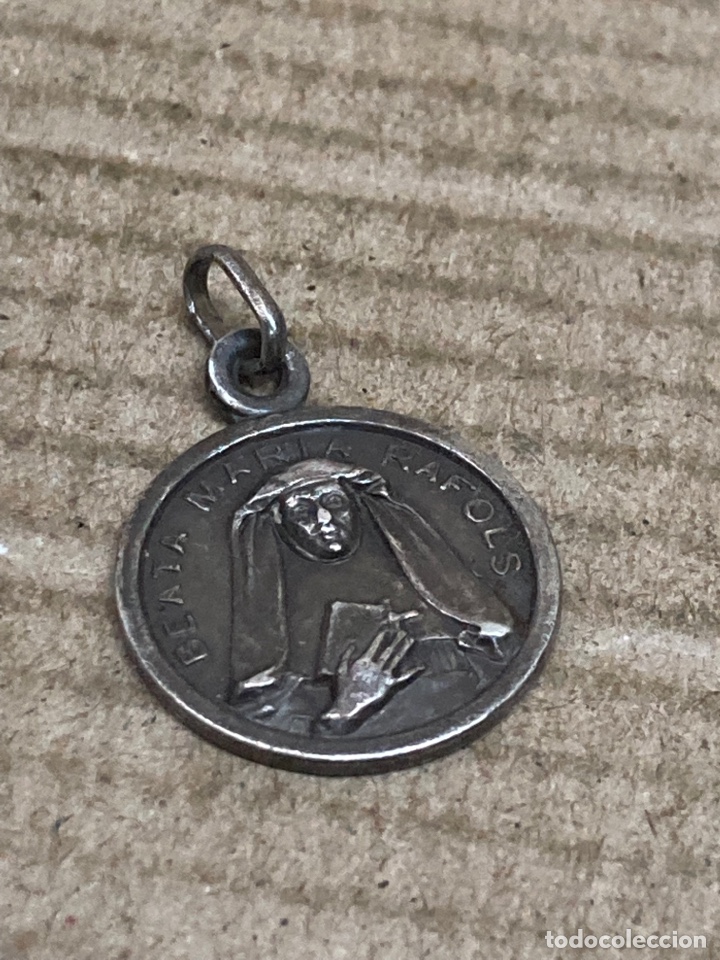 Antig&uuml;edades: Medalla de plata religiosa - Foto 1