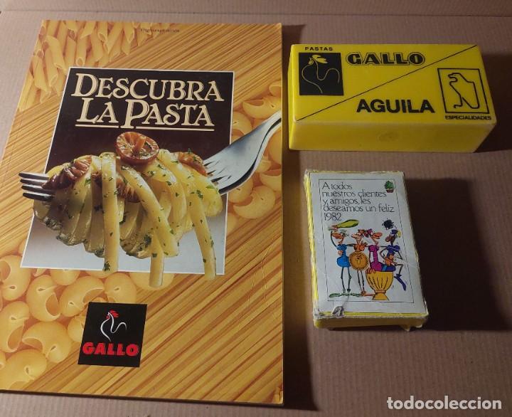 lote pastas gallo: baraja española, libro recet - Compra venta en  todocoleccion