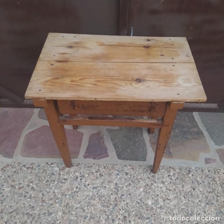 Antig&uuml;edades: Antigua mesa tocinera - Foto 3
