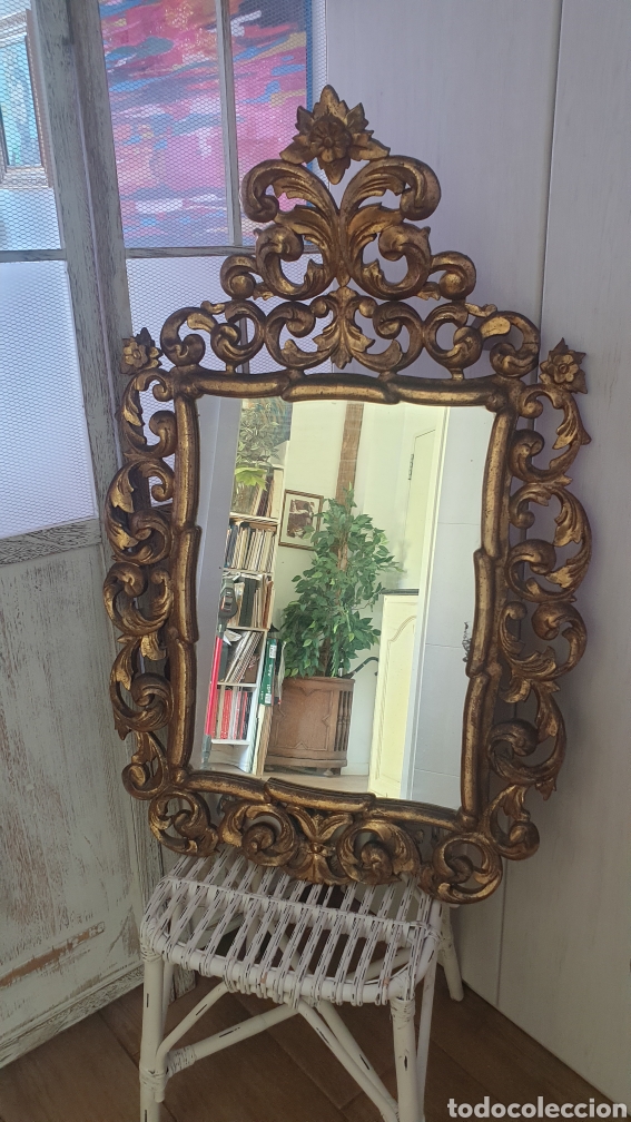 Antig&uuml;edades: ESPEJO PRINCIPIOS S.XX - Foto 2