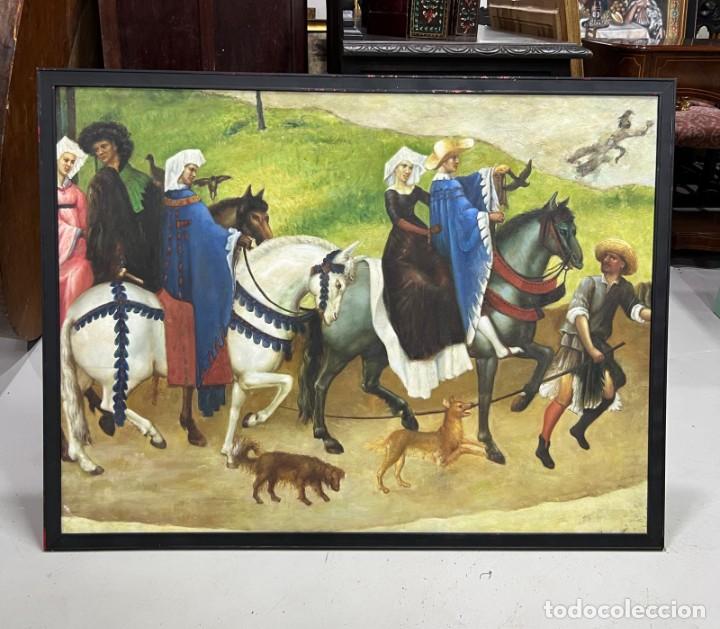 Oggetti Antichi: &Oacute;leo costumbrista de caballos