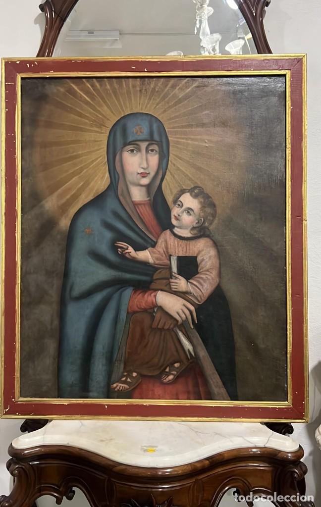 Antig&uuml;edades: &Oacute;leo Madre del Buen Consejo. - Foto 1