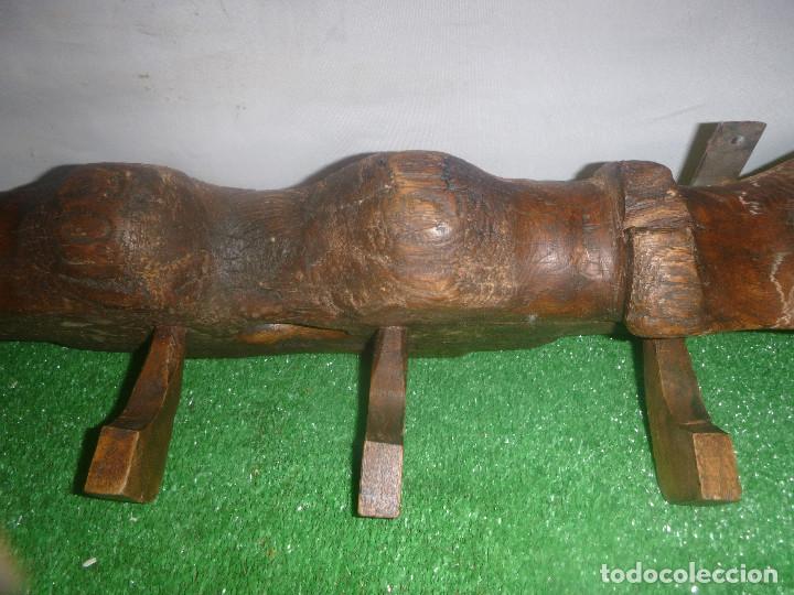 Antig&uuml;edades: ANTIGUO YUGO PERCHERO - Foto 6