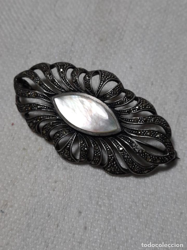Antig&uuml;edades: Maravilloso broche de plata - Foto 1
