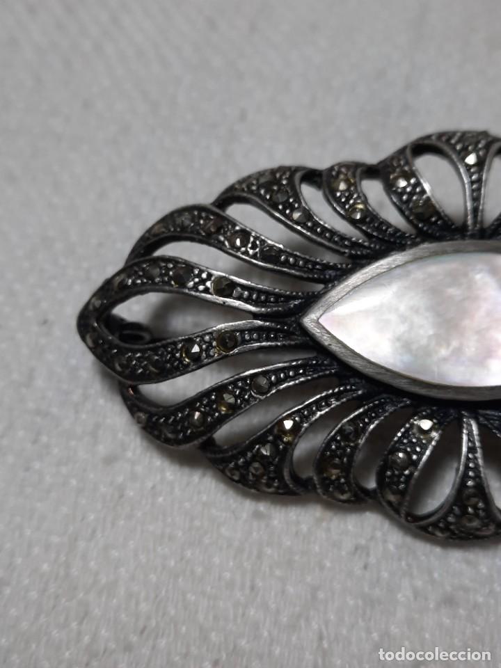 Antig&uuml;edades: Maravilloso broche de plata - Foto 2