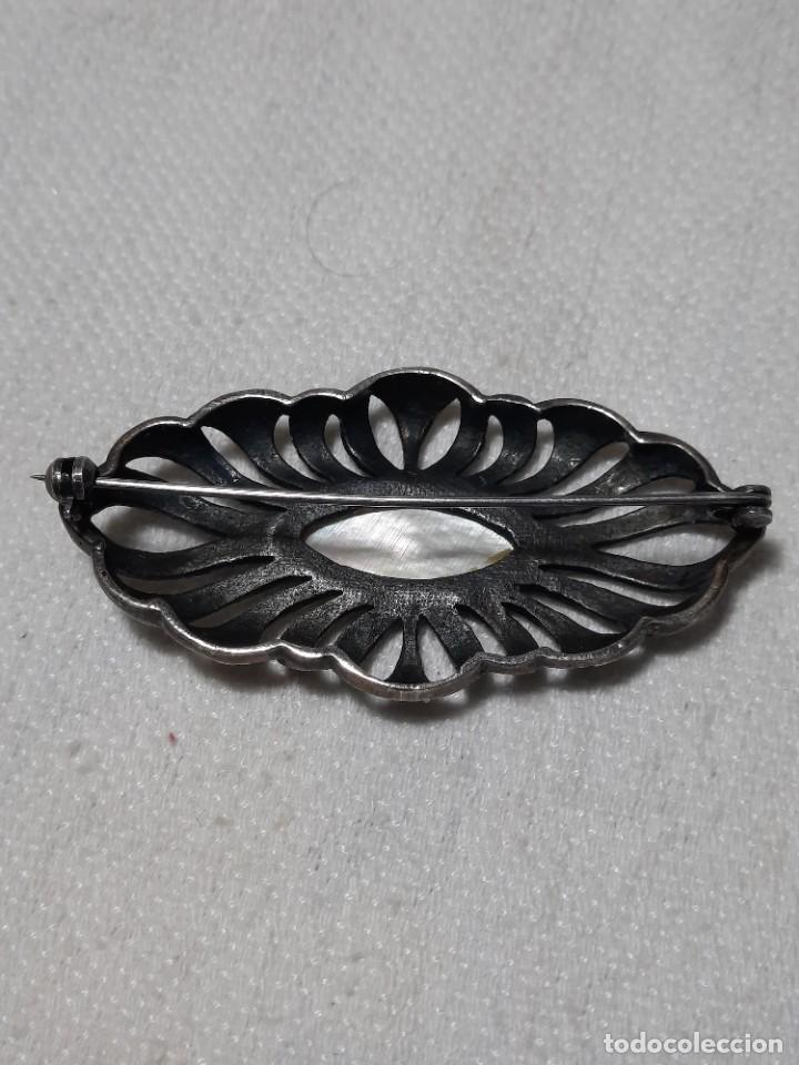 Antig&uuml;edades: Maravilloso broche de plata - Foto 3