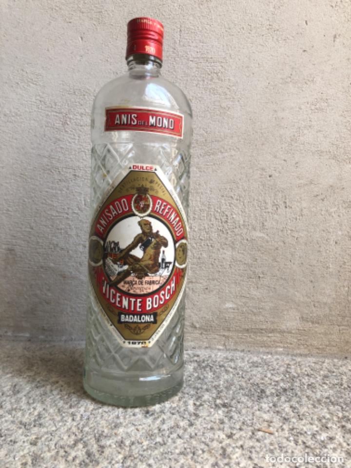 Antig&uuml;edades: Botella an&iacute;s del mono antigua - Foto 1