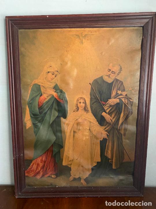 Antig&uuml;edades: Cuadro religioso antiguo - Foto 1