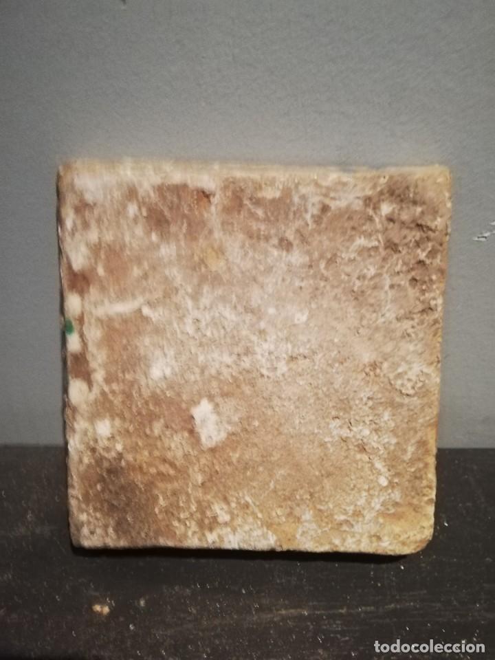 Antig&uuml;edades: AZULEJO DE ARISTA S. XVI - Foto 2