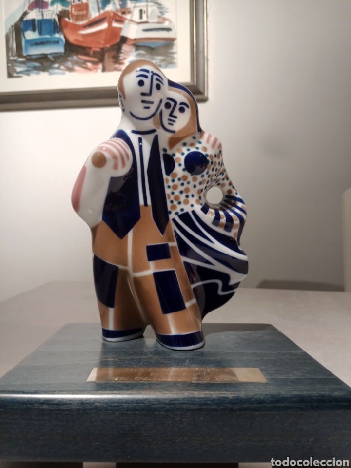 Antig&uuml;edades: Sargadelos pareja labregos - Foto 1