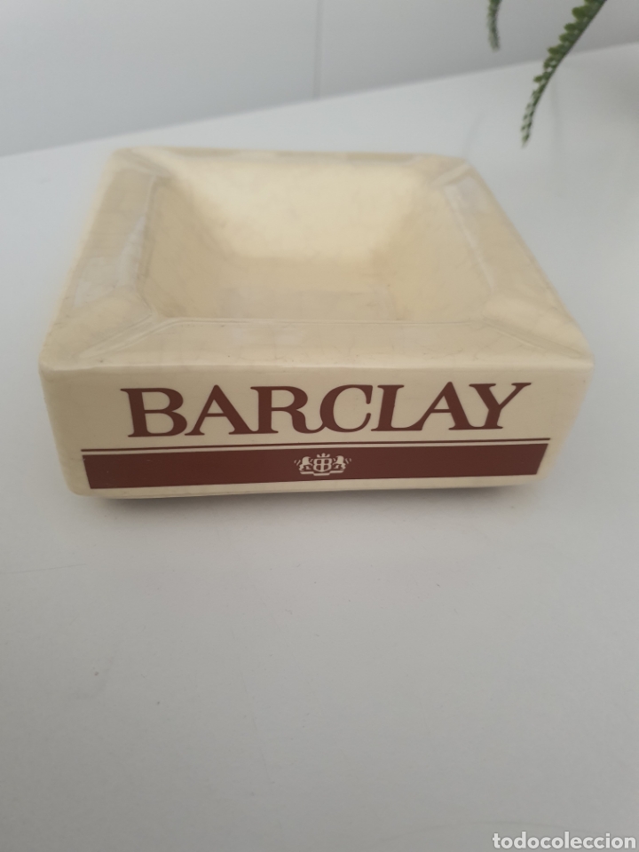 Antig&uuml;edades: antiguo cenicero barclay. - Foto 1