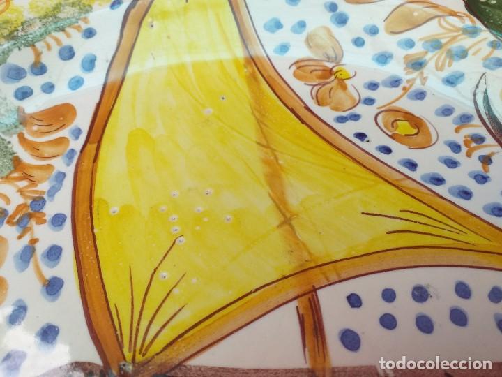 Antig&uuml;edades: GRAN PLATO DE CER&Aacute;MICA 34 CM - Foto 6