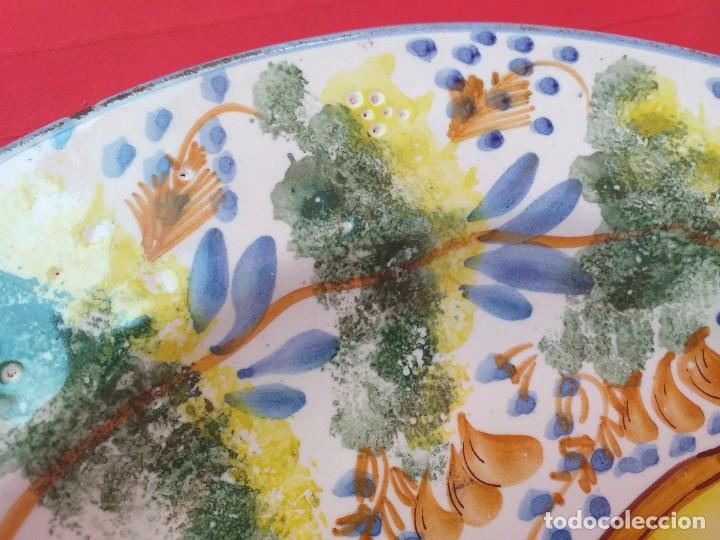 Antig&uuml;edades: GRAN PLATO DE CER&Aacute;MICA 34 CM - Foto 8