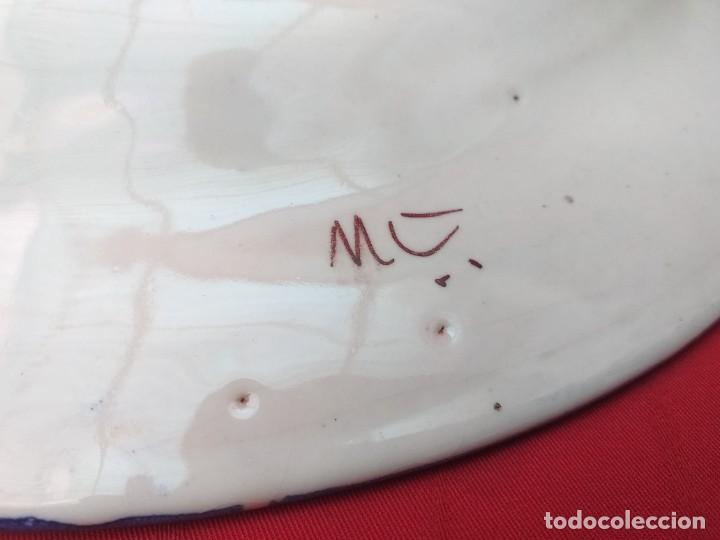 Antig&uuml;edades: GRAN PLATO DE CER&Aacute;MICA 34 CM - Foto 11