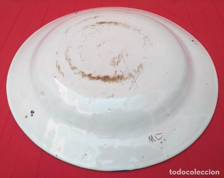 Antig&uuml;edades: GRAN PLATO DE CER&Aacute;MICA 34 CM - Foto 12