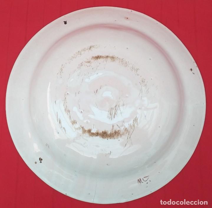 Antig&uuml;edades: GRAN PLATO DE CER&Aacute;MICA 34 CM - Foto 13