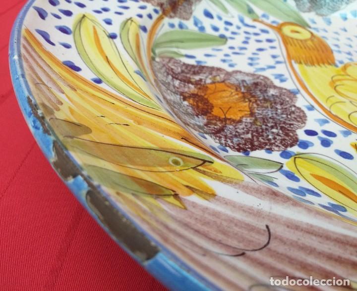 Antig&uuml;edades: GRAN PLATO DE CER&Aacute;MICA 34 CM - Foto 6
