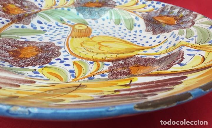 Antig&uuml;edades: GRAN PLATO DE CER&Aacute;MICA 34 CM - Foto 7