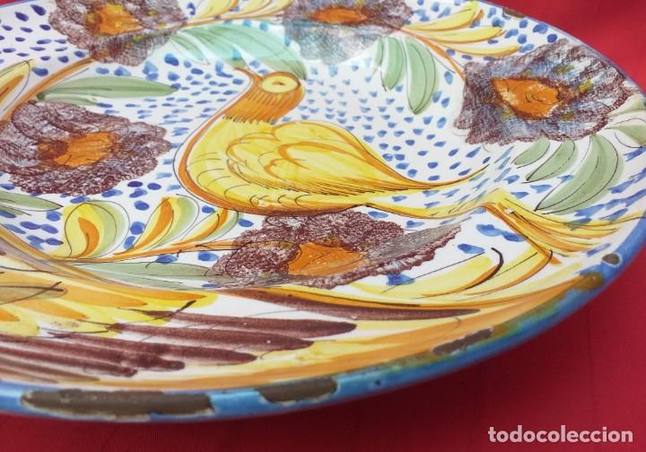 Antig&uuml;edades: GRAN PLATO DE CER&Aacute;MICA 34 CM - Foto 8