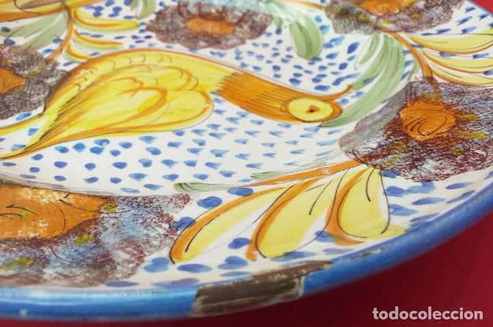 Antig&uuml;edades: GRAN PLATO DE CER&Aacute;MICA 34 CM - Foto 10