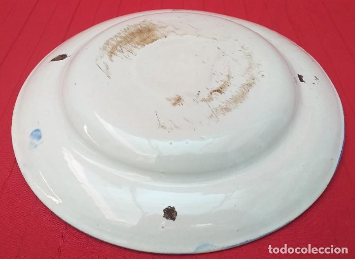 Antig&uuml;edades: GRAN PLATO DE CER&Aacute;MICA 34 CM - Foto 11