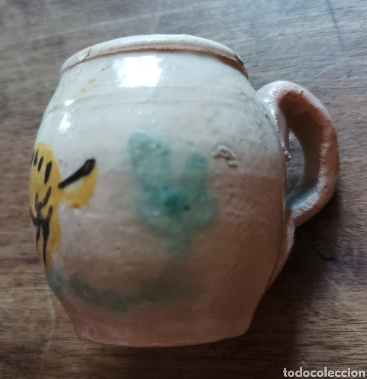 Antig&uuml;edades: Antigua jarrita de Talavera - Foto 3