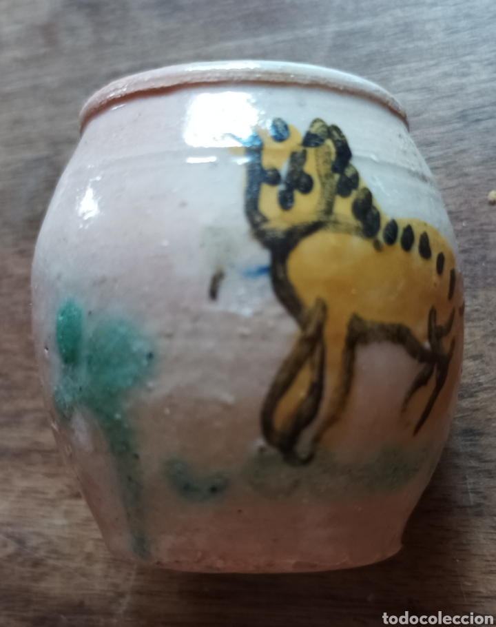 Antig&uuml;edades: Antigua jarrita de Talavera - Foto 1