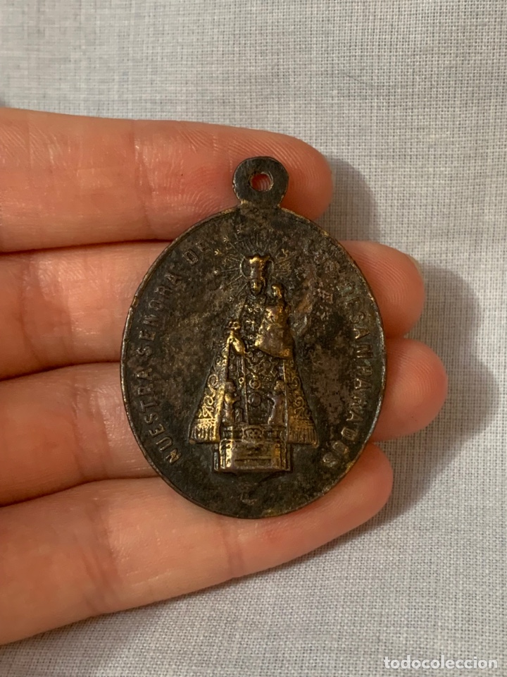 Antiques: ANTIGUA MEDALLA SAN JOSE DE LA MONTA&Ntilde;A - NTA SRA DESAMPARADOS