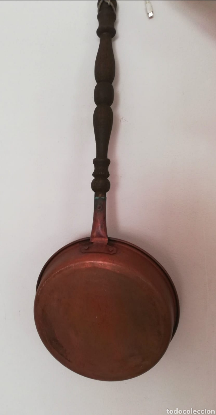 Antig&uuml;edades: CALENTADOR DE CAMA - Foto 3