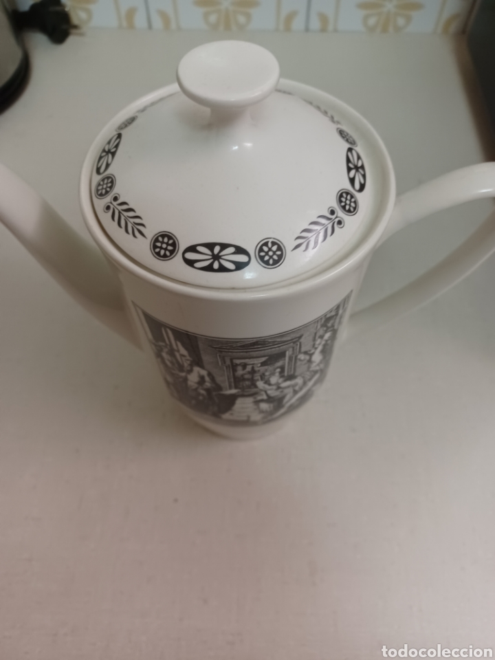 Antig&uuml;edades: Cafetera de porcelana - Foto 5