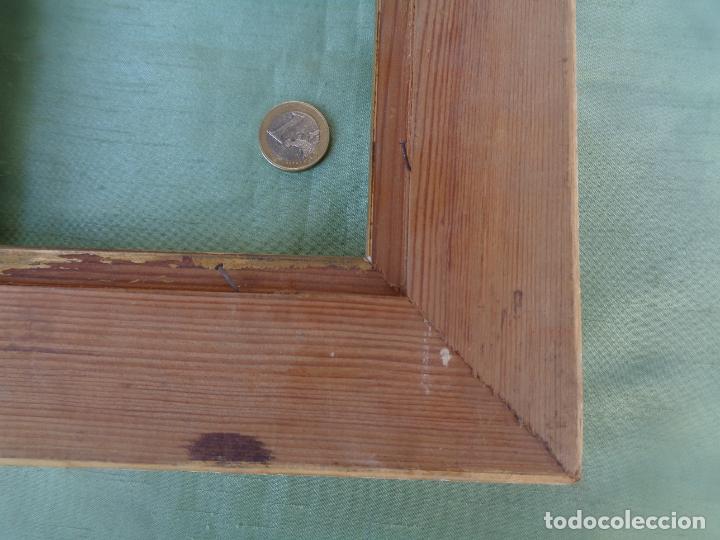 Antig&uuml;edades: ANTIGUO MARCO EN MADERA DORADA - Foto 2