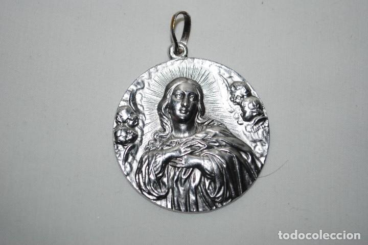 Antig&uuml;edades: MEDALLA GRANDE DE LA VIRGEN INMACULADA - Foto 2