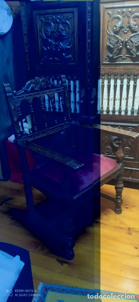 Antig&uuml;edades: Silla Alfonsina - Foto 1