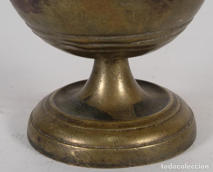 Antig&uuml;edades: Copa en bronce siglo XVIII - Foto 5